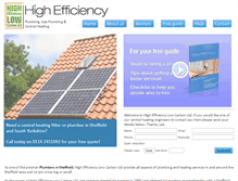 Tablet Screenshot of highefficiencysheffield.co.uk